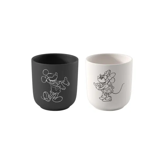 Filiżanki do kawy Villeroy &amp; Boch Manufacture Mickey Mouse, 2 x 280 ml