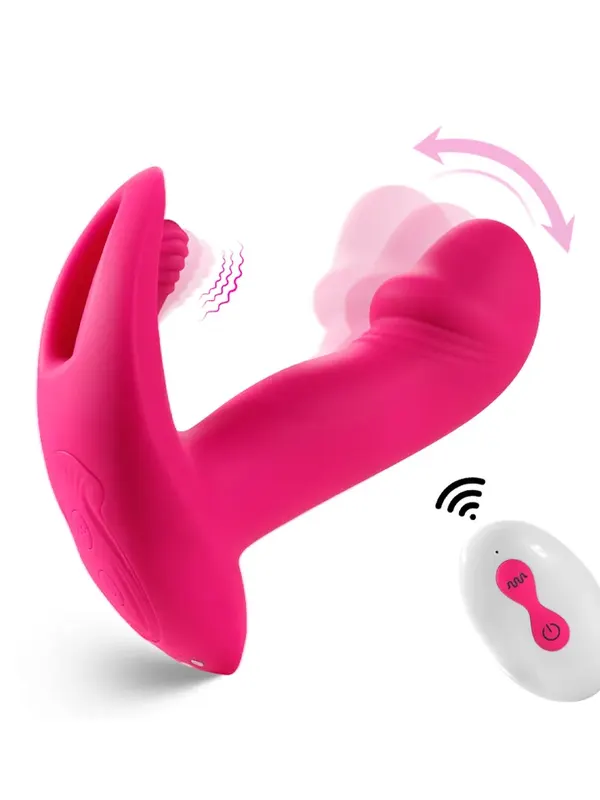 Flicking Wearable Vibrator