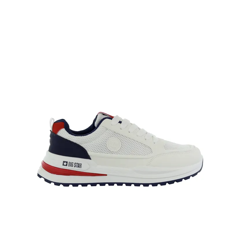 Męskie białe sneakersy BIG STAR TT174315