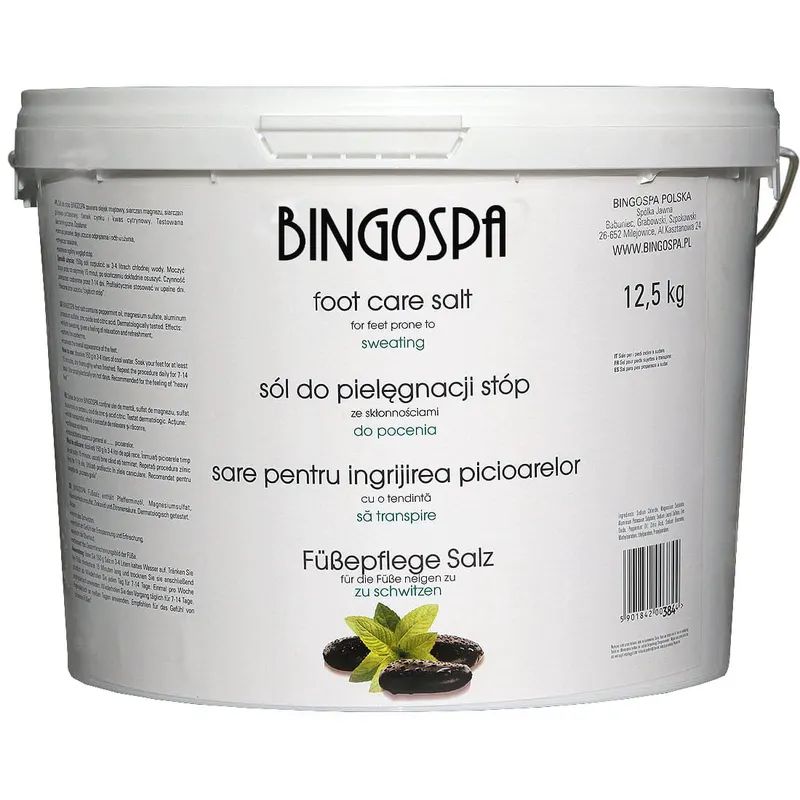 Sól do stóp ze skłonnościami do pocenia 12,5 kg BINGOSPA