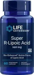 LIFE EXTENSION Super R-Lipoic Acid (60 kaps.)