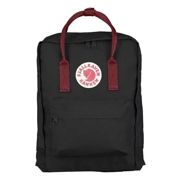 Plecak Fjallraven Kanken Black - Ox Red 16L