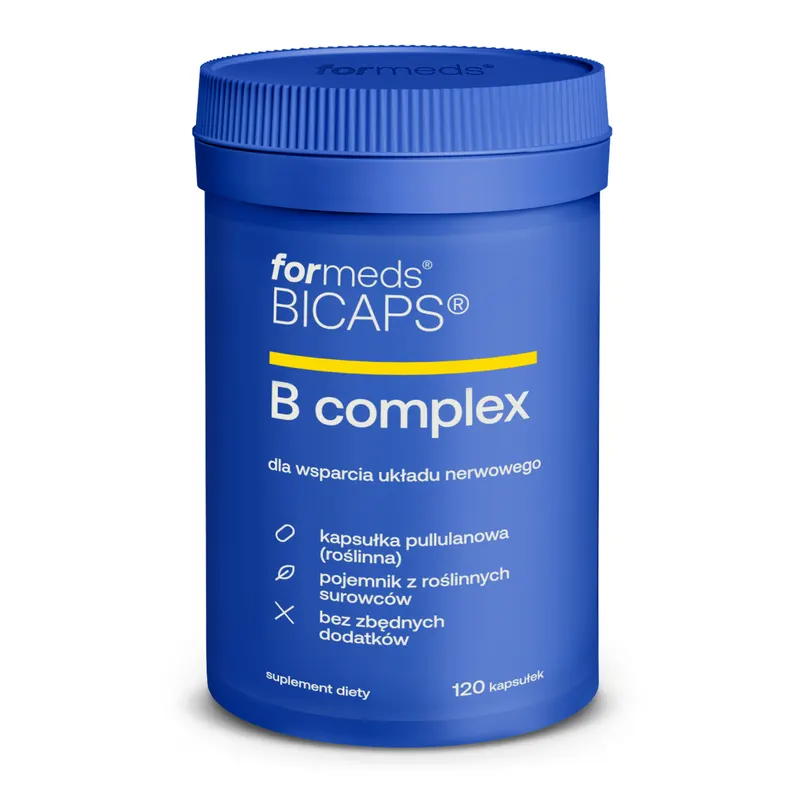 Formeds Bicaps B Complex Suplement Diety 120 Kapsułek