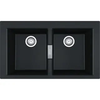 Zlewozmywak kompozytowy Franke Sirius S2D 620-35-35 Onyx
