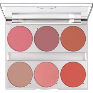 Kryolan Magnetic Blusher Palette Paleta 6 Róży do Policzków Haze