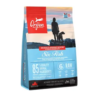 ORIJEN Six Fish - sucha karma dla psa - 2kg