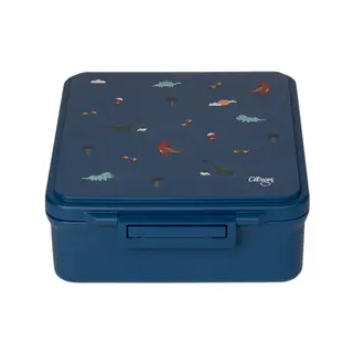 Lunch box Grand z termosem Blue Dino Niebieski One size