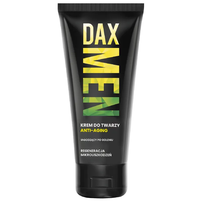 DAX Men Anti-aging krem do twarzy przeciwzmarszczkowy z żeń-szeniem, D-pantenolem, peptydami i SuperMAT 50 ml