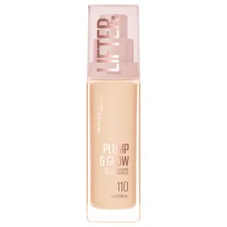 Maybelline Lifter Plump & Glow Podkład Rozświetlający 110