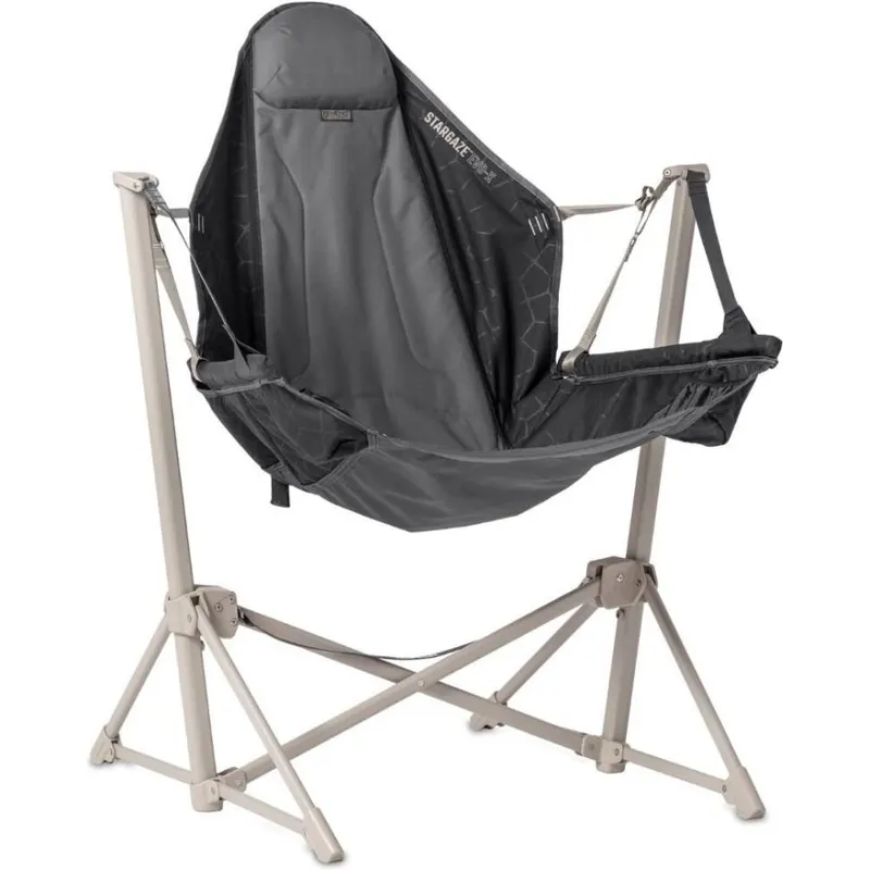 Nemo Stargaze Evo-X, krzesło kempingowe, czarne