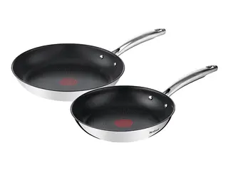 Zestaw patelni TEFAL G732S234 Srebrno-czarny