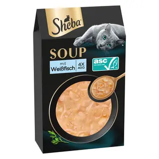 Korzystny pakiet Sheba Classic Soup, 80 x 40 g - Białoryb