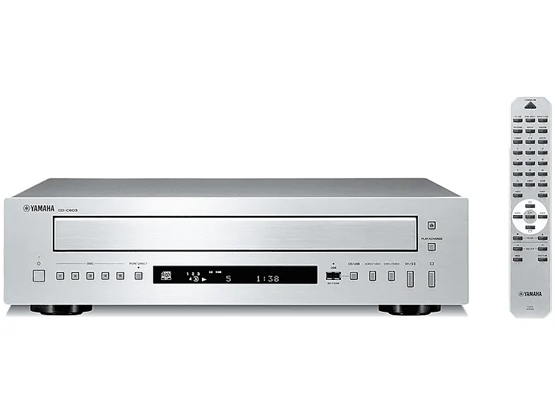 Zmieniarka CD YAMAHA CD-C603 Srebrny