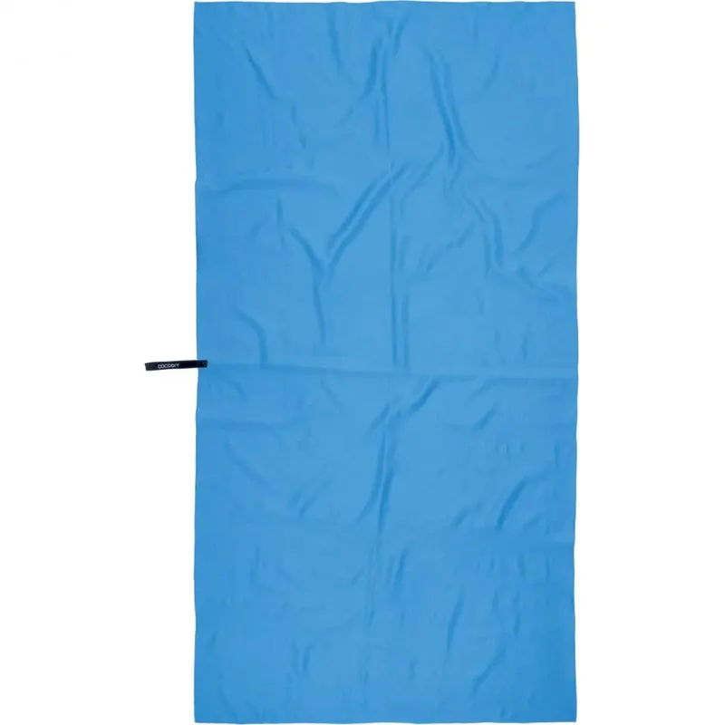 Cocoon Microfiber Towel Hyperlight, ręcznik z mikrofibry, lagunowy niebieski