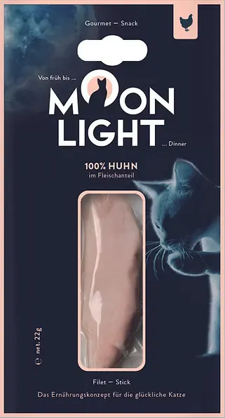 MOONLIGHT Dinner Filet z Kurczaka - przysmak dla kota - 22g