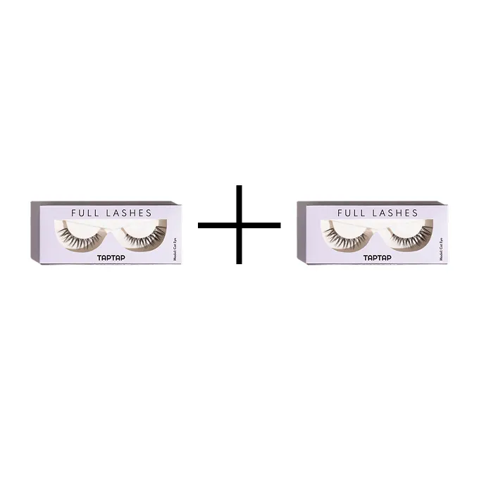 TAPTAP Rzęsy na pasku Full Lashes Cat Eye 1+1