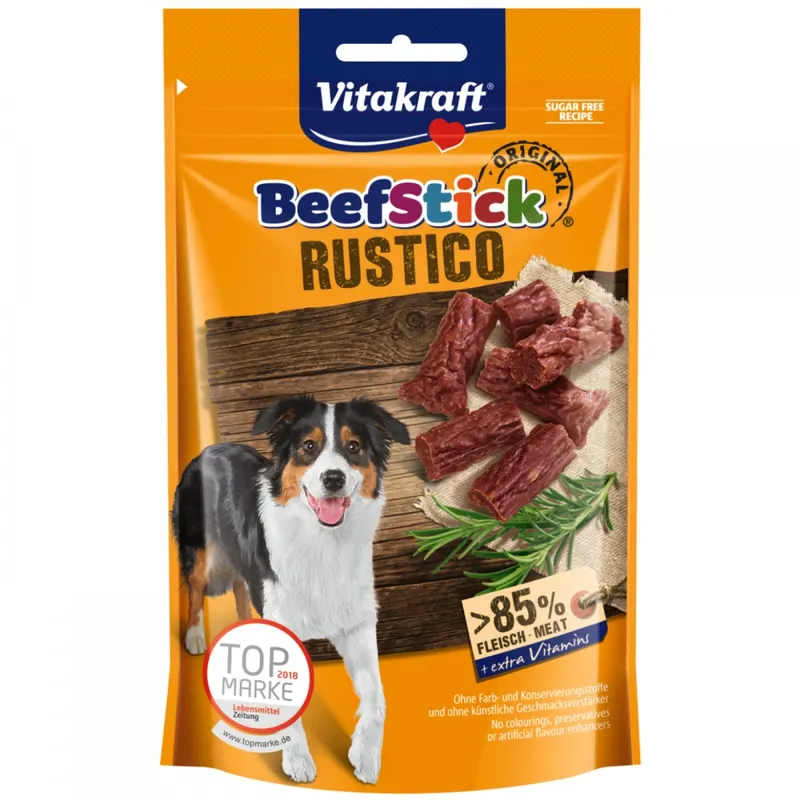 VITAKRAFT Beef Stick Rustico - przysmak dla psa - 55 g