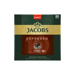 Jacobs Espresso Intenso kawa w kapsułkach do ekspresów Nespresso®, 20 szt.