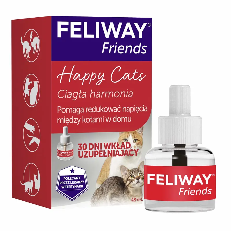 CEVA Feliway Friends - wkład uzupełniający - 48ml
