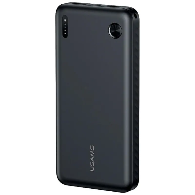 USAMS Powerbank PB83 10000mAh PD 2xUSB-A USB-C czarny