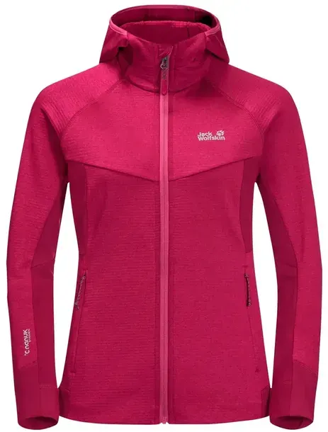 JACK WOLFSKIN BLUZA DAMSKA POLAROWA SOFTSHELL TREKKINGOWA TERMO W GÓRY S
