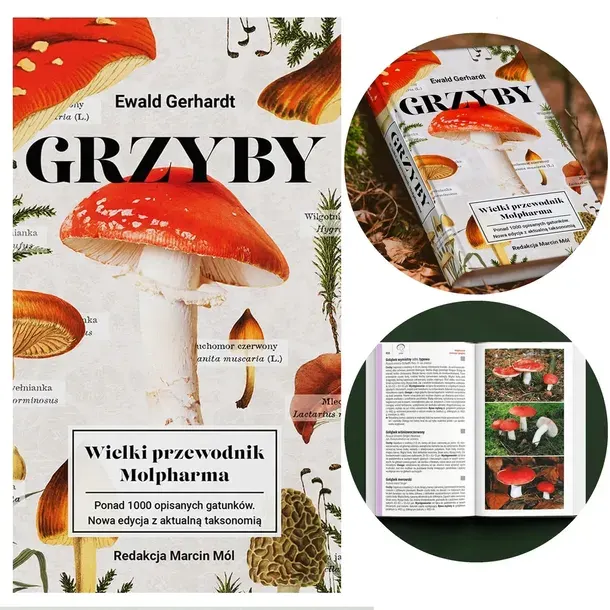 Encyklopedia Grzybów - Grzyby - Wielki Przewodnik Molpharma Ewald Gerhardt