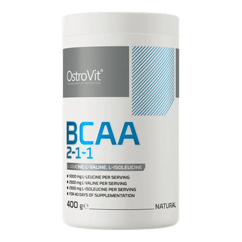 Aminokwasy BCAA Ostrovit Pure BCAA 2-1-1 400g