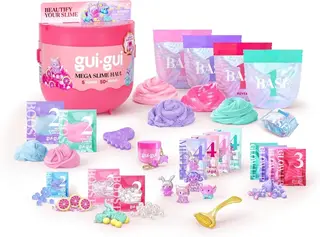 Duży Zestaw Gui Gui Slime z figurkami Zestaw Kreatywny Masa Plastyczna