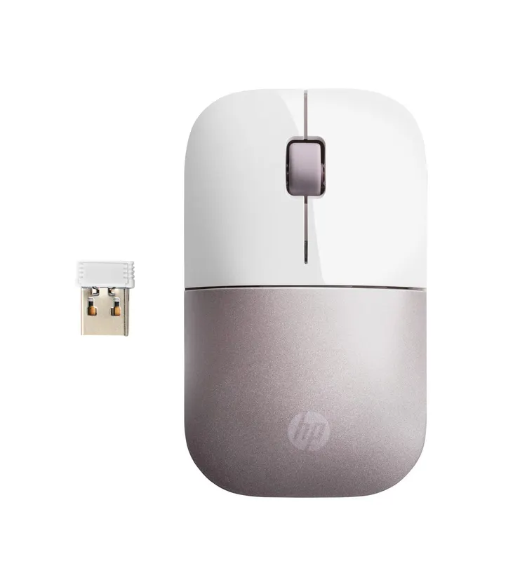 Mysz bezprzewodowa HP Z3700 (biała/różowa)