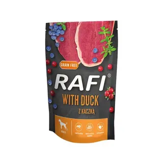 DOLINA NOTECI Rafi z kaczką - mokra karma dla psa - 500g