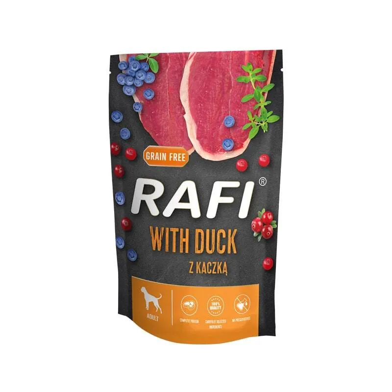 DOLINA NOTECI Rafi z kaczką - mokra karma dla psa - 500g