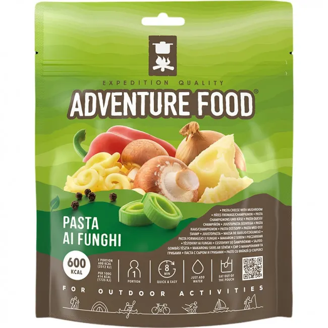Adventure Food Pasta ai Funghi, liofilizowane jedzenie