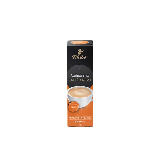 Kapsułki do ekspresu Tchibo Cafissimo / Caffitaly Tchibo Cafissimo Caffè Crema Rich Aroma, 10 szt.
