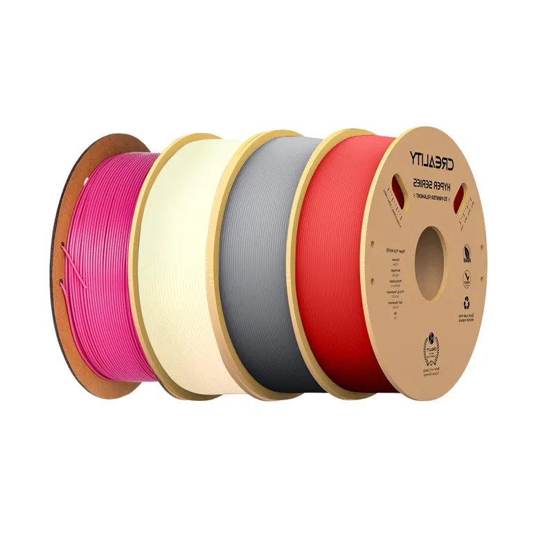 4 kg filamentu Creality Hyper-PLA – szary / czerwony / truskawkowo-czerwony / w kolorze skóry