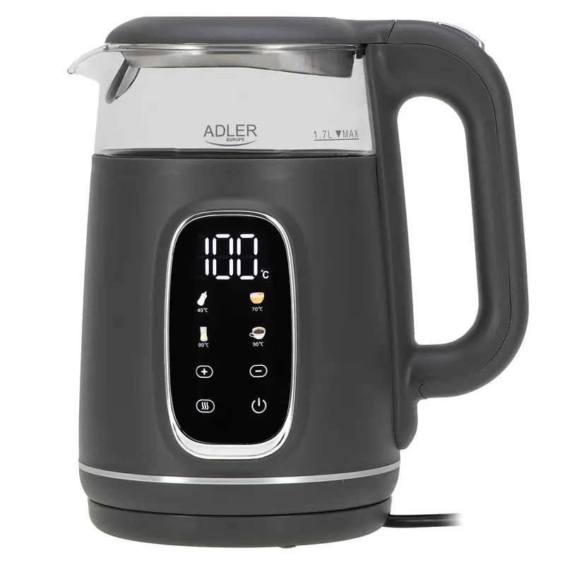 Czajnik elektryczny Adler AD 1305 GS Szaro-srebrny