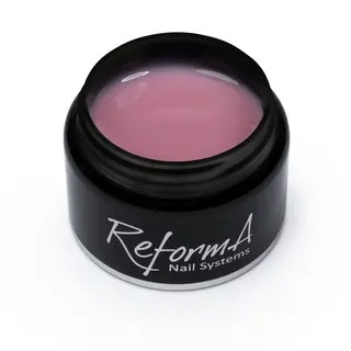 Kauczukowa, jasno różowa, różana, naturalna, pastelowa baza hybrydowa - Light Pink API, 30 g