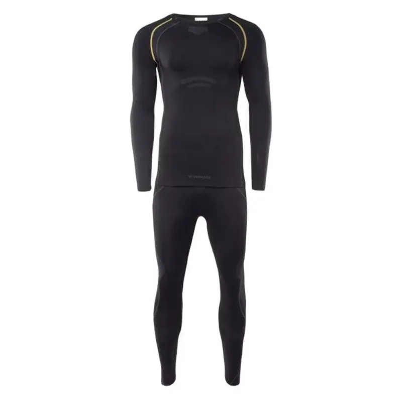 Bielizna termoaktywna Brugi 4RCG Black - męska, komplet, Rozmiar XXL/3XL