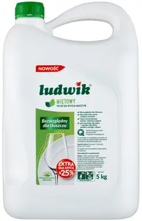 Płyn do mycia naczyń Ludwik miętowy 5 kg