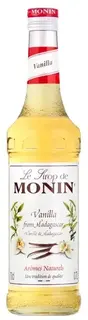 Monin Syrop smakowy barmański Wanilia z Madagaskaru 700 ml do kawy Vanilla