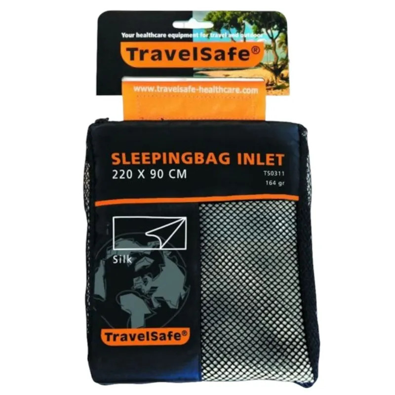 TravelSafe Silke Wkładka do śpiwora, koperta
