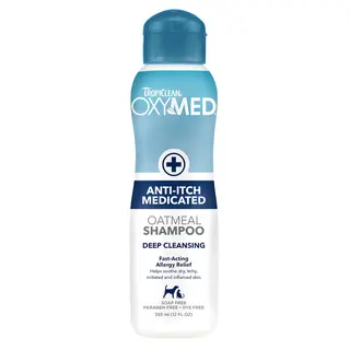 TropiClean OxyMed szampon przeciwświądowy - 355 ml