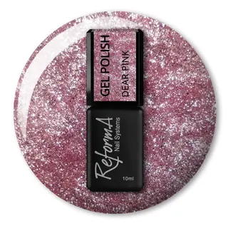 Lakier hybrydowy Cat Eye Dear Pink, 10 ml