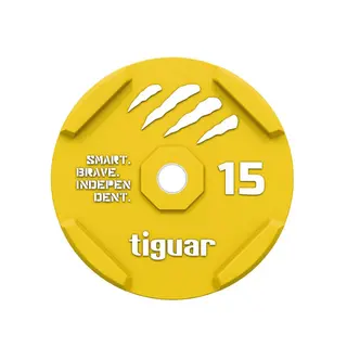 Obciążenie bumper Tiguar kolorowy gumowy 15 kg