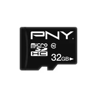 PNY Karta pamięci MicroSDHC 32GB P-SDU32G10PPL-GE