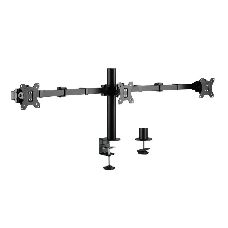 LogiLink Uchwyt na 3 monitory,17 -27 cali, ramie 380mm,3x7kg
