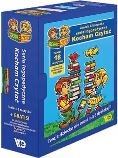 KOCHAM CZYTAĆ 1-18 KOMPLET 18 ZESZYTÓW - Jagoda Cieszyńska