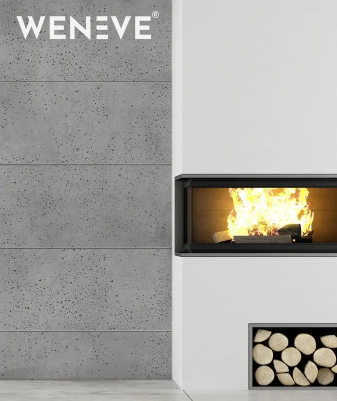 120x60 cm DS - (ciemny popiel) - płyta beton architektoniczny