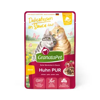 GranataPet Delicatessen w sosie, 12 x 100 g - Kurczak