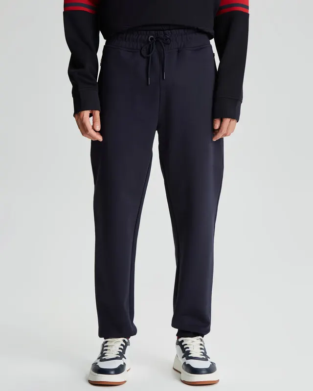 Gant Męskie Granatowe Spodnie Dresowe Regular Fit