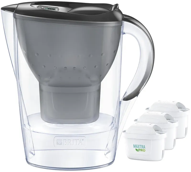 Dzbanek filtrujący Brita Marella Cool Grafit + 3 wkłady Maxtra Pro Pure Performance
